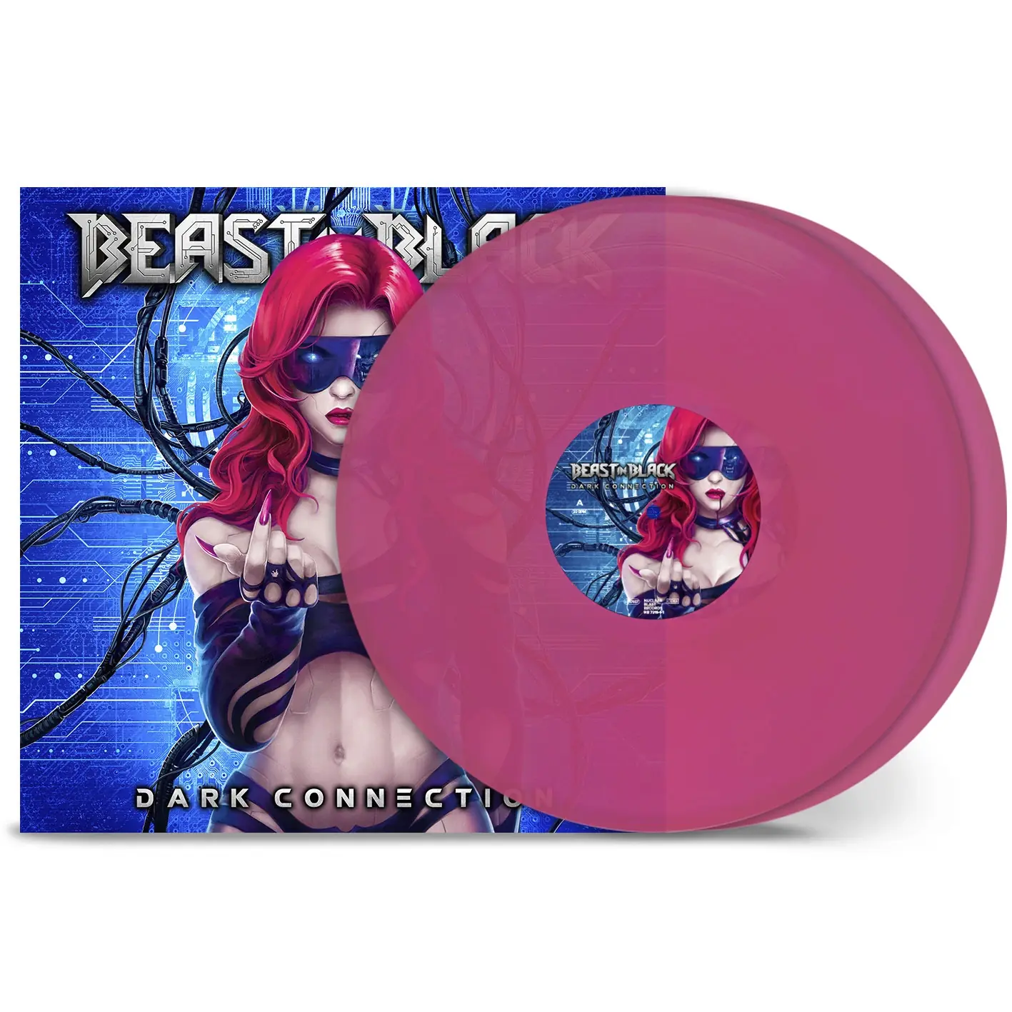BEAST IN BLACK · Dark Connection | TRANSPARENT MAGENTA DLP (Power Metal Vinyl)