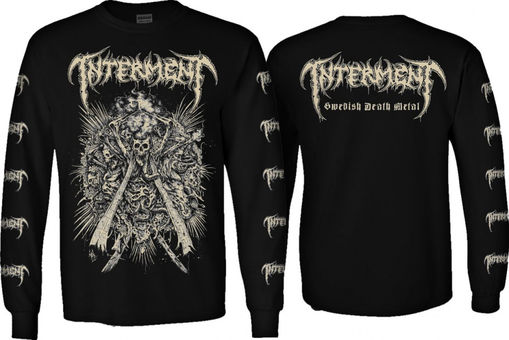 INTERMENT - Swedish Death Metal Longsleeve · LS-L (Death Metal Clothes)