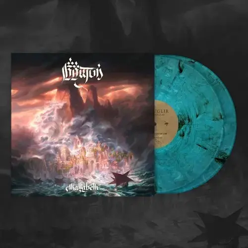 ANFAUGLIR - Akallabêth · TRANSPARENT BLUE/BLACK 2LP (Black Metal Vinyl) · Bild 2