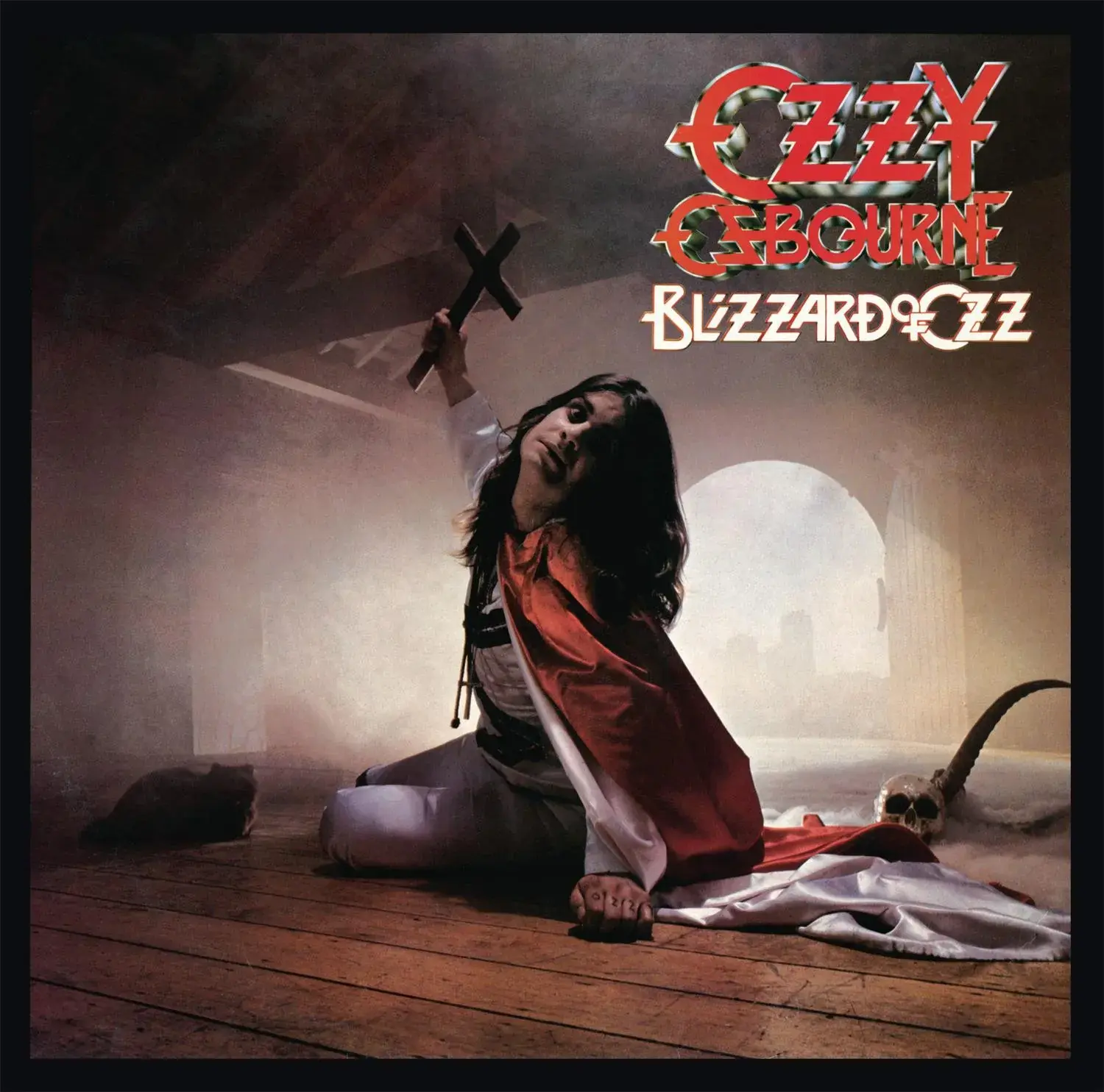 OZZY OSBOURNE · Blizzard Of Ozz | SILVER/RED LP · Bild 1 OZZY OSBOURNE · Blizzard Of Ozz | SILVER/RED LP (Heavy Metal/Hard Rock/Classic Rock Vinyl) · Bild 1