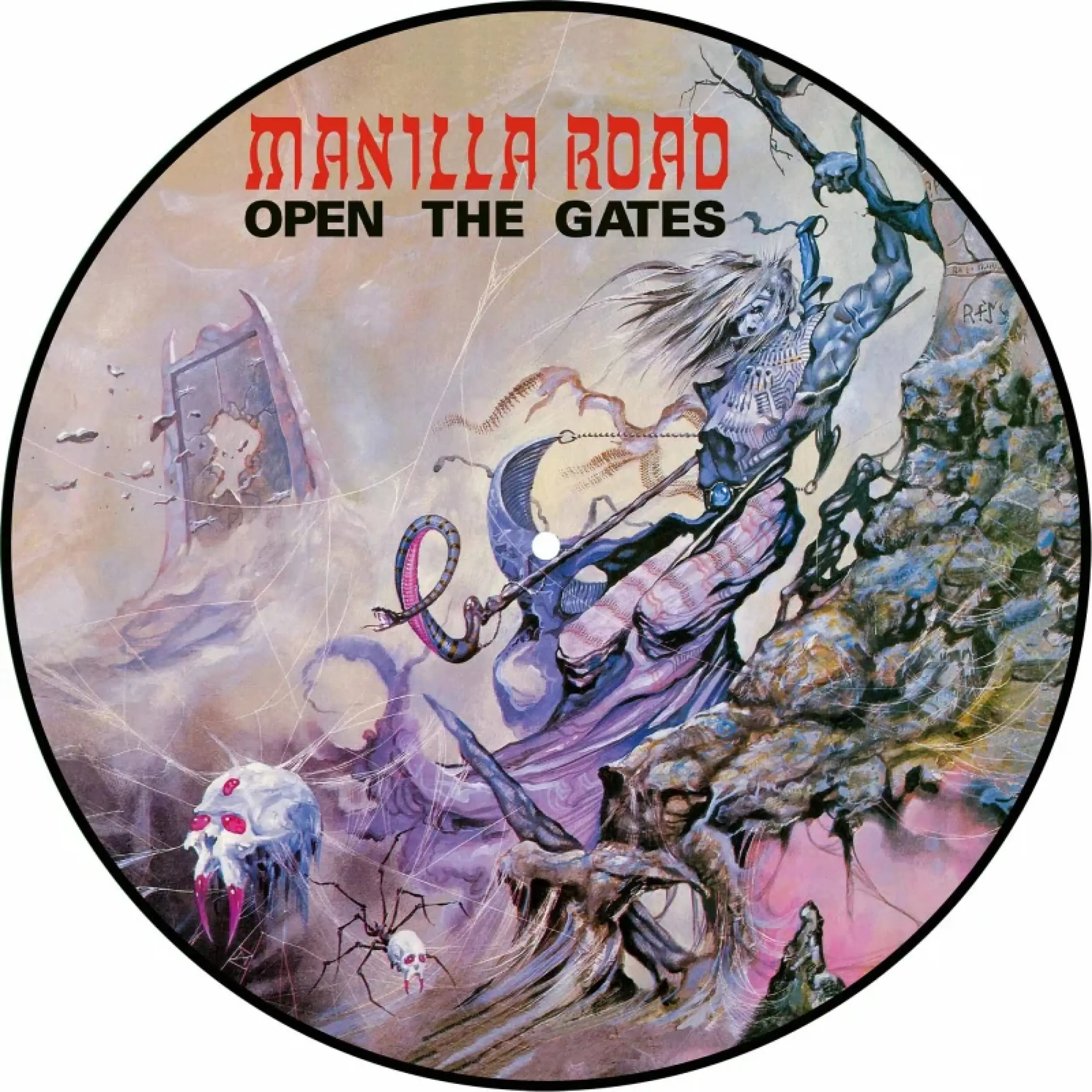 MANILLA ROAD · Open The Gates | PICTURE LP MANILLA ROAD · Open The Gates | PICTURE LP (Heavy Metal Vinyl)