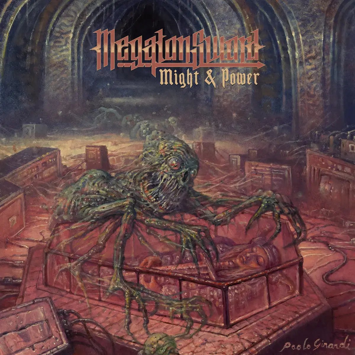 MEGATON SWORD · Might & Power | BLACK LP (Heavy Metal Vinyl) · Bild 1