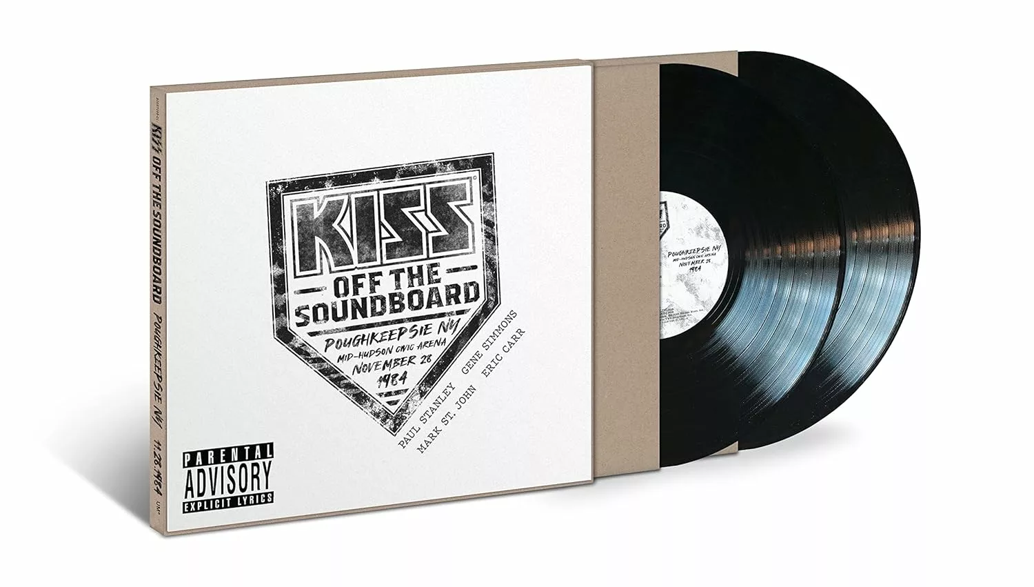 KISS · Off The Soundboard: Poughkeepsie, NY 1984 | BLACK DLP (Hard Rock Vinyl)