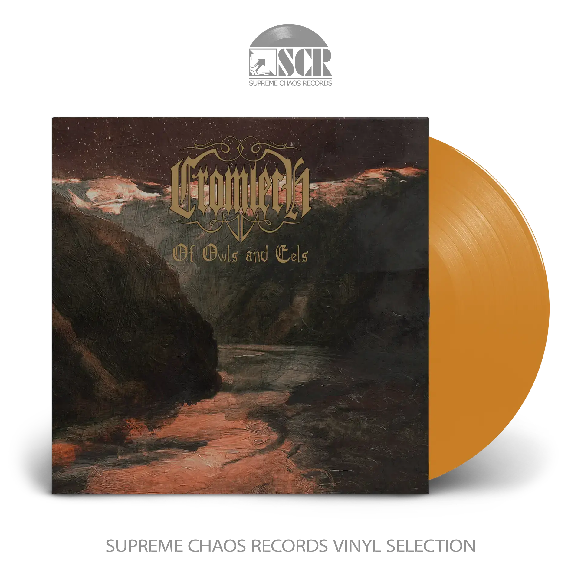 CROMLECH - Of Owls And Eels · ORANGE LP CROMLECH - Of Owls And Eels · ORANGE LP (Black Metal Vinyl)