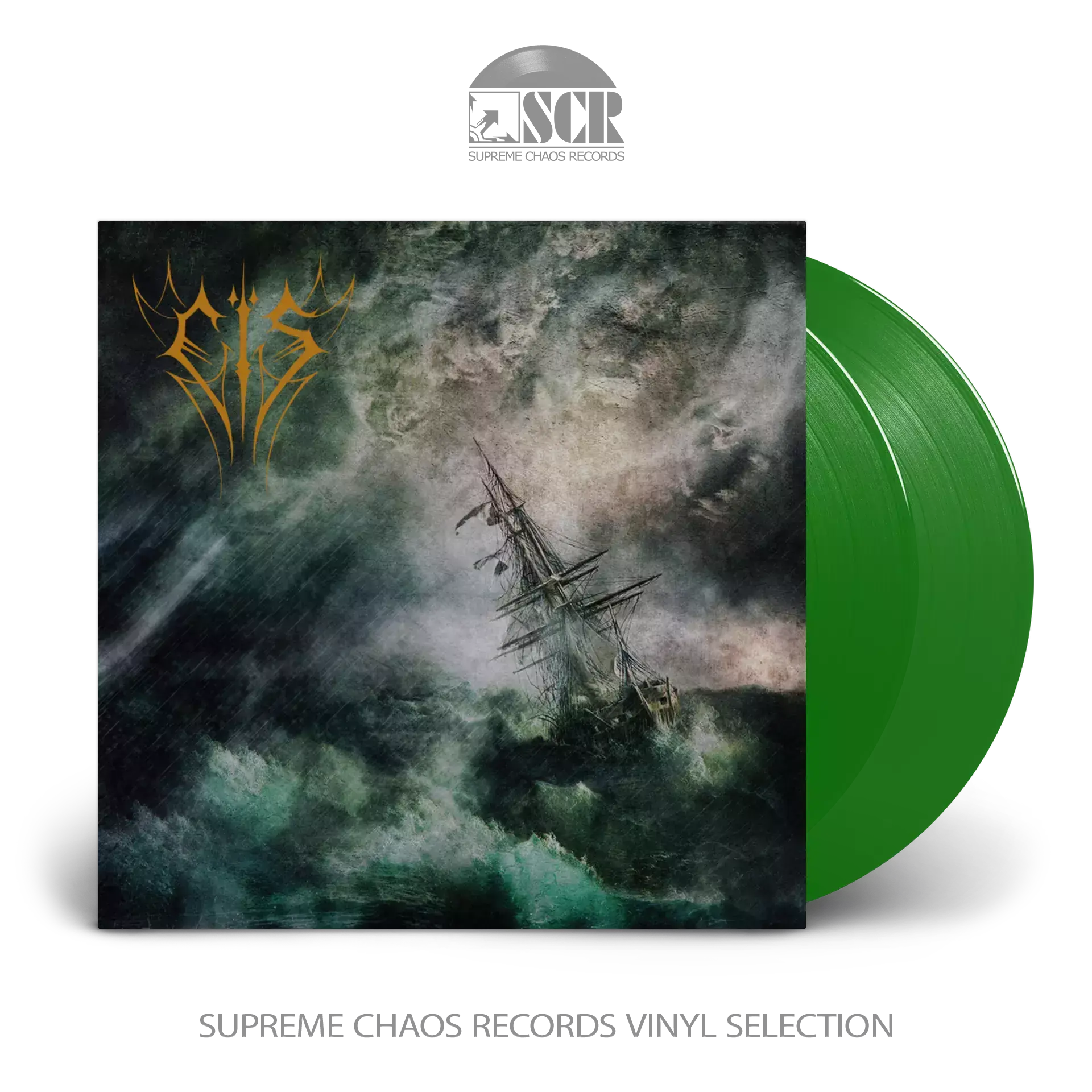 EIS · Galeere | TRANSPARENT GREEN DOUBLE VINYL (Black Metal Vinyl)