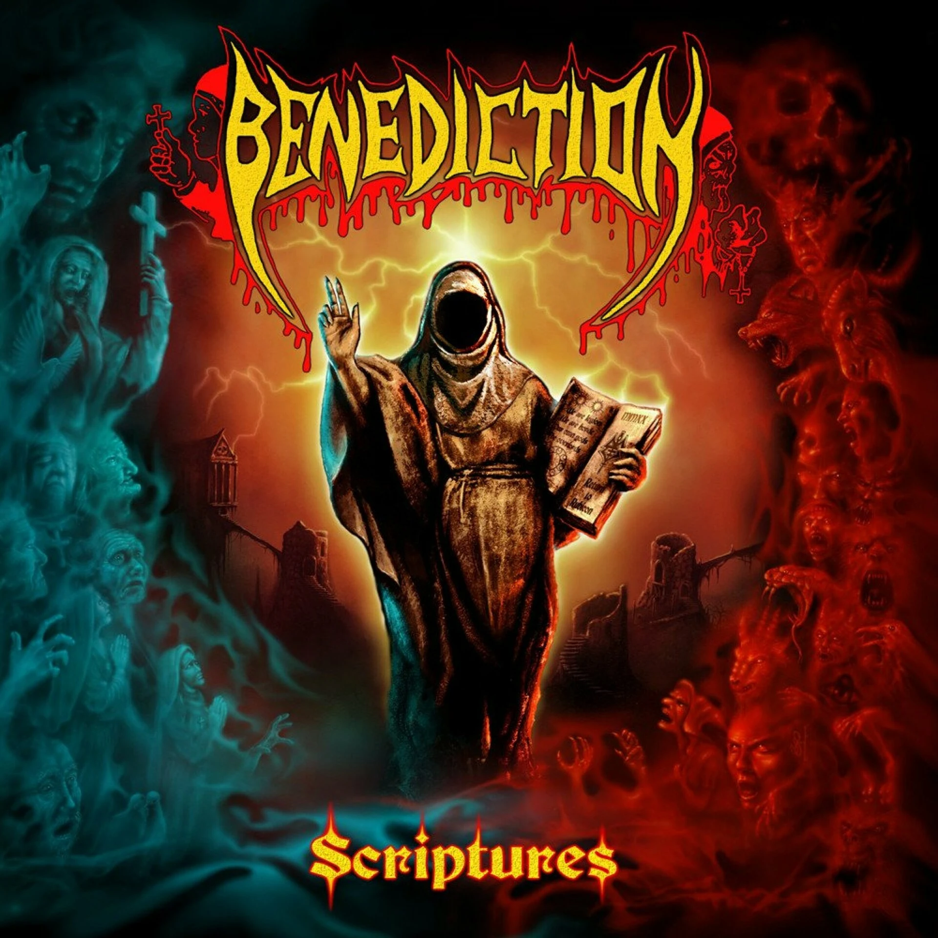 BENEDICTION · Scriptures | BLACK 2LP (Death Metal Vinyl) · Bild 1