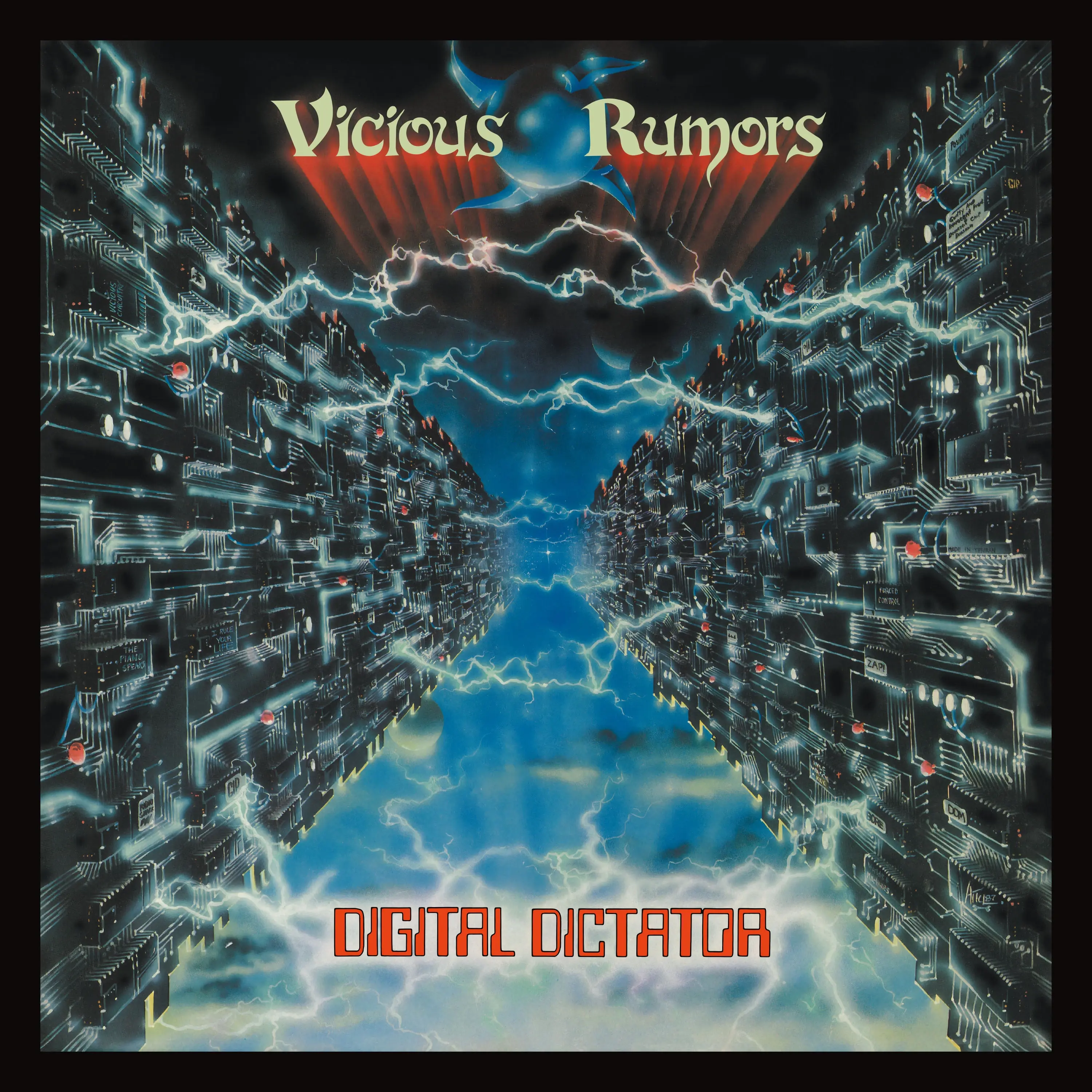 VICIOUS RUMORS - Digital Dictator (Re-Issue) · TRANSPARENT RED LP · Bild 1 VICIOUS RUMORS - Digital Dictator (Re-Issue) · TRANSPARENT RED LP (Power Metal Vinyl) · Bild 1