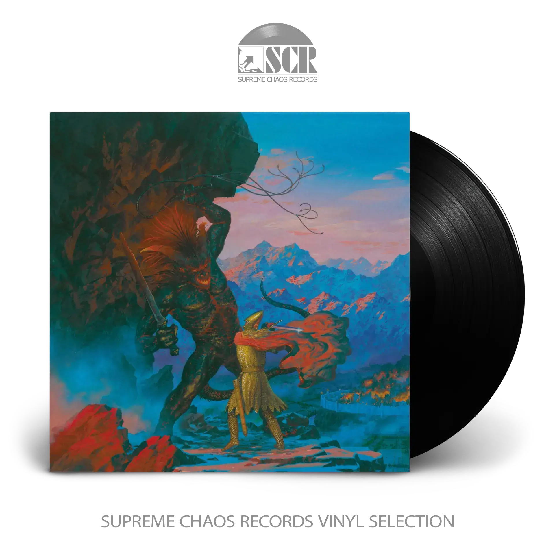 ONE OF NINE · Dawn Of The Iron Shadow | BLACK LP ONE OF NINE · Dawn Of The Iron Shadow | BLACK LP (Black Metal Vinyl)