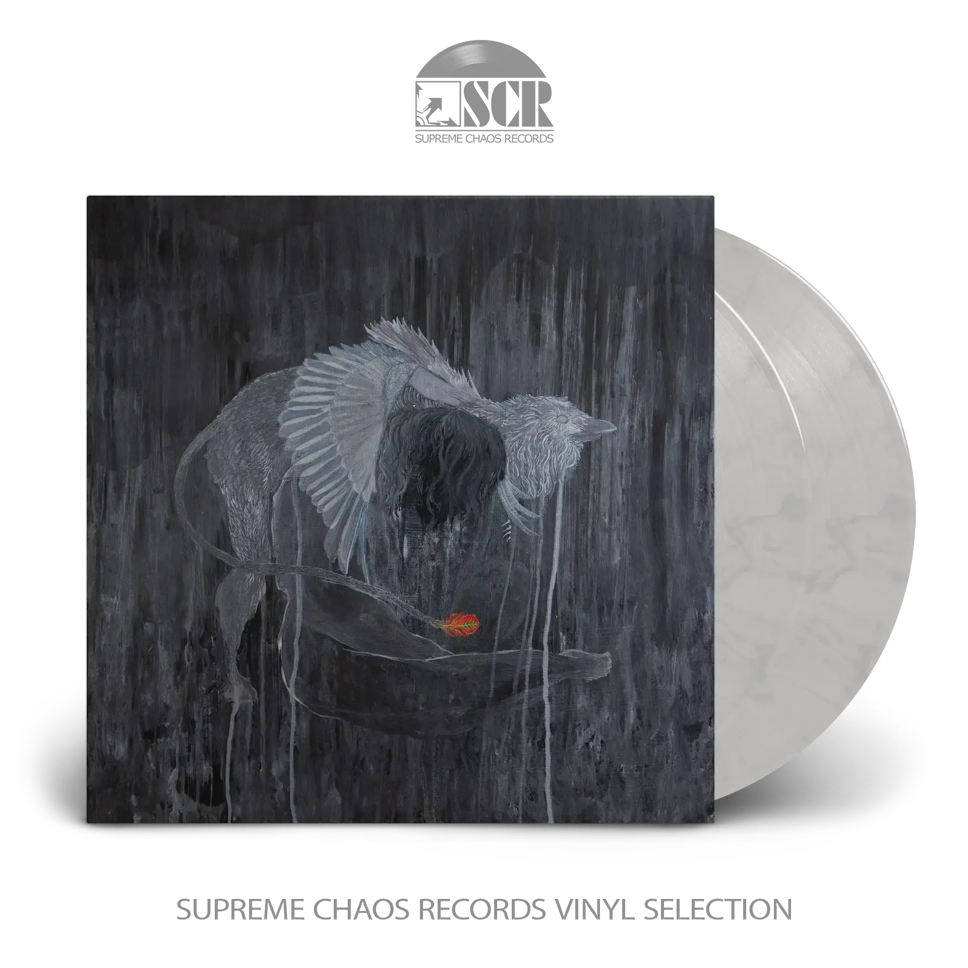 KAYO DOT · Every Rock, Every Half-Truth Under Reason | WHITE/BLACK 2LP KAYO DOT · Every Rock, Every Half-Truth Under Reason | WHITE/BLACK 2LP (Progressive Rock/Alternative Rock Vinyl)