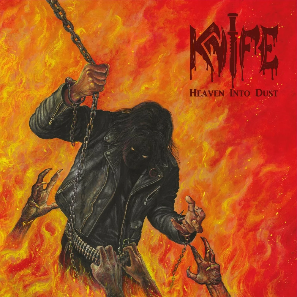 KNIFE - Heaven Into Dust · BLACK LP · Bild 1 KNIFE - Heaven Into Dust · BLACK LP (Speed Metal Vinyl) · Bild 1