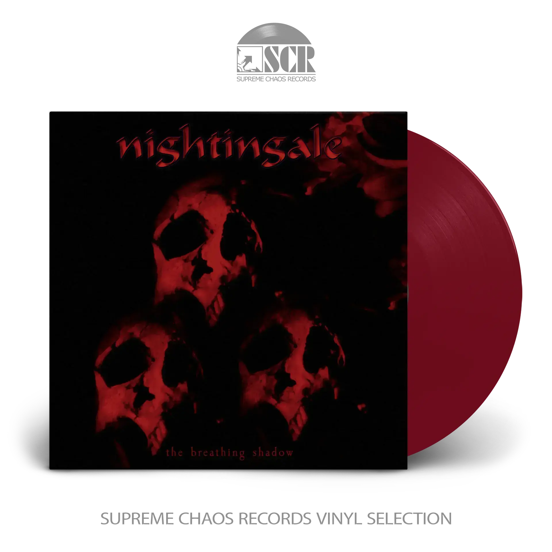 NIGHTINGALE - The Breathing Shadow (Re-issue 2025) · DEEP BLOOD RED LP NIGHTINGALE - The Breathing Shadow (Re-issue 2025) · DEEP BLOOD RED LP (Progressive Rock/Hard Rock Vinyl)