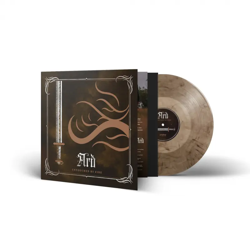 ARD - Untouched By Fire · CLEAR/BLACK MARBLED LP (Doom Metal Vinyl)