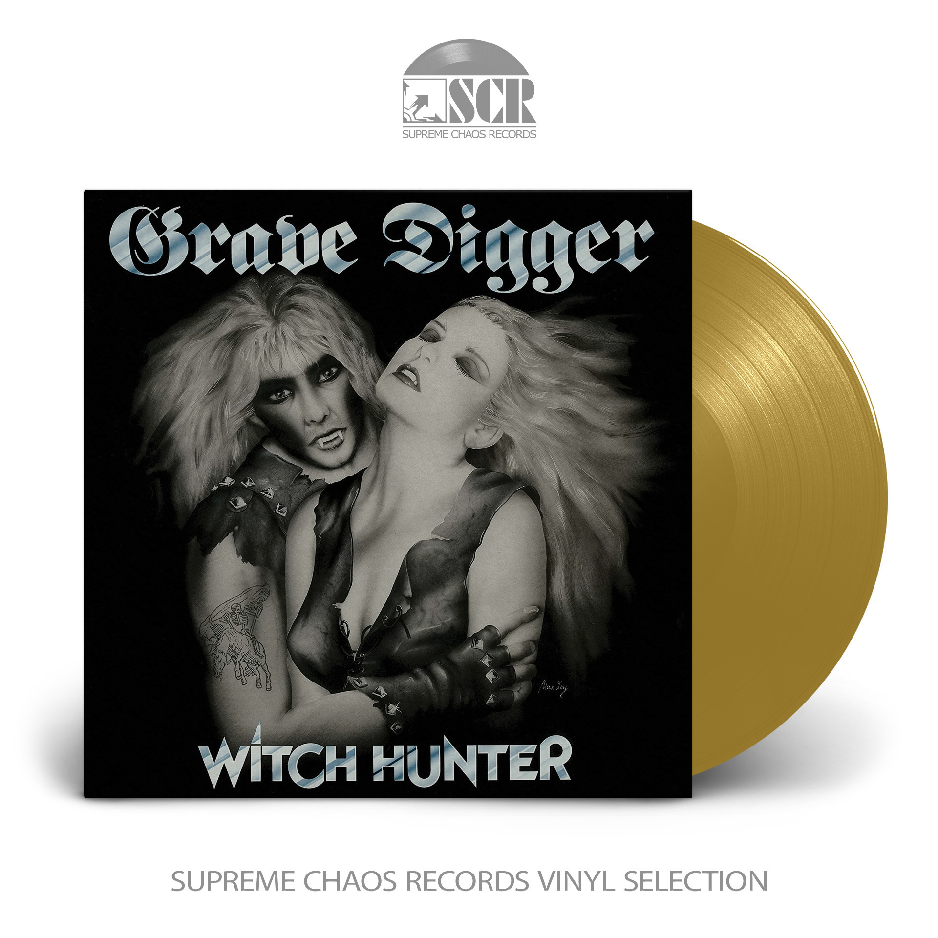 GRAVE DIGGER - Witch Hunter · GOLD LP GRAVE DIGGER - Witch Hunter · GOLD LP (Heavy Metal Vinyl)
