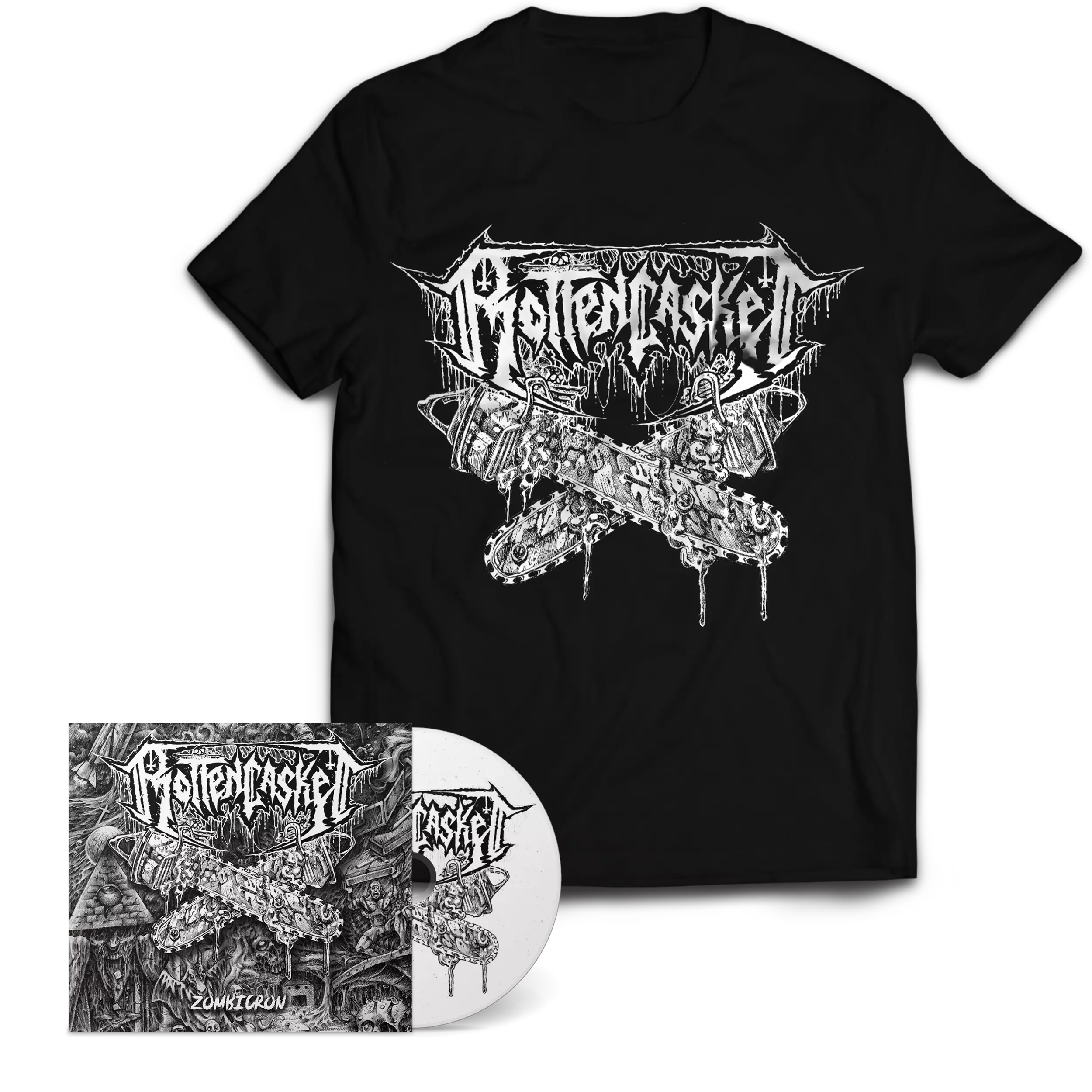 ROTTEN CASKET - Zombicron · DIGIPAK BUNDLE ROTTEN CASKET - Zombicron · DIGIPAK BUNDLE (Death Metal CDs)