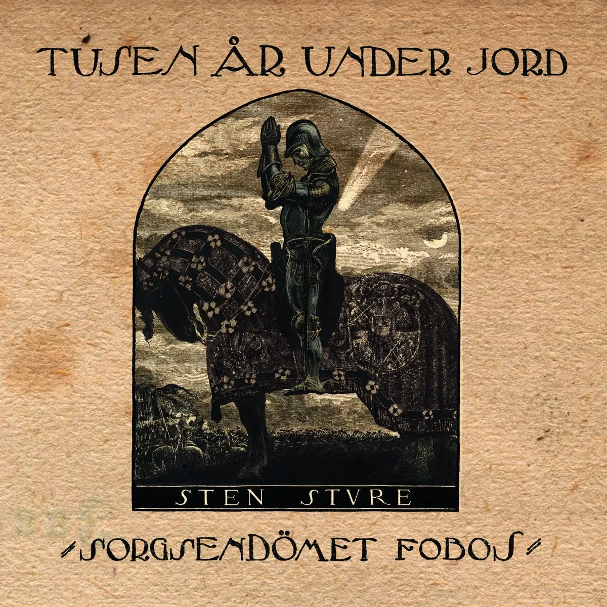 TUSEN ÅR UNDER JORD · Sorgsendömet Fobos | DIGIPAK CD (Rock/Experimental CDs)
