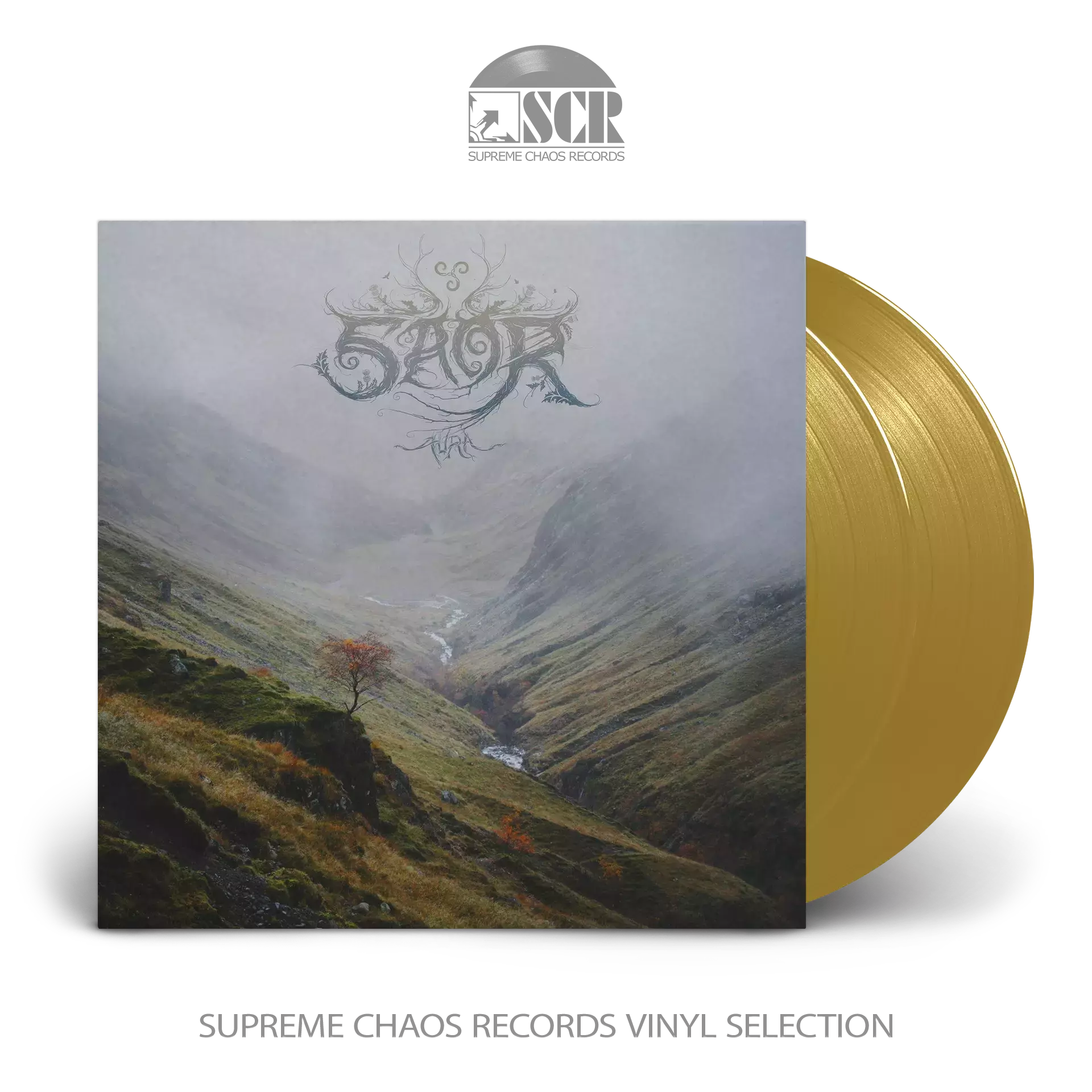 SAOR · Aura | GOLD 2LP (Black Metal Vinyl)