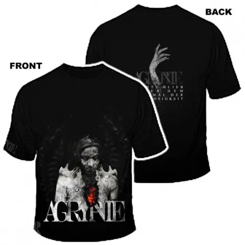 AGRYPNIE - Asche TS · T-SHIRT XL (Black Metal Clothes)