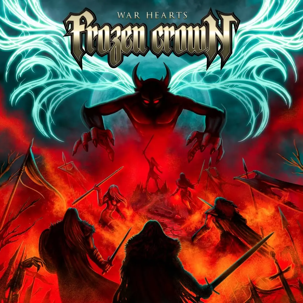 FROZEN CROWN · War Hearts | RED LP · Bild 1 FROZEN CROWN · War Hearts | RED LP (Power Metal Vinyl) · Bild 1