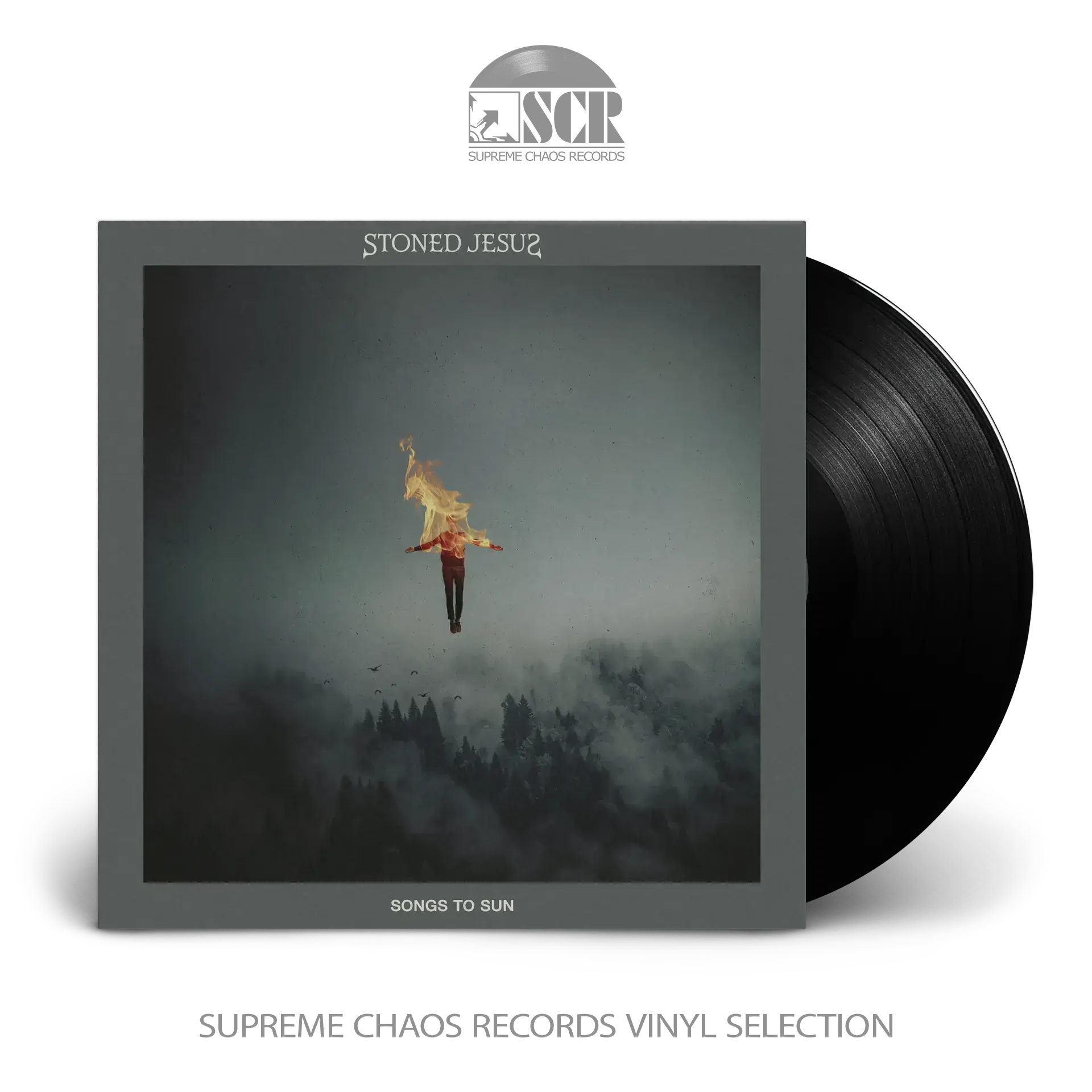 STONED JESUS - Songs To Sun · BLACK LP STONED JESUS - Songs To Sun · BLACK LP (Stoner Metal/Doom Metal/Sludge Vinyl)