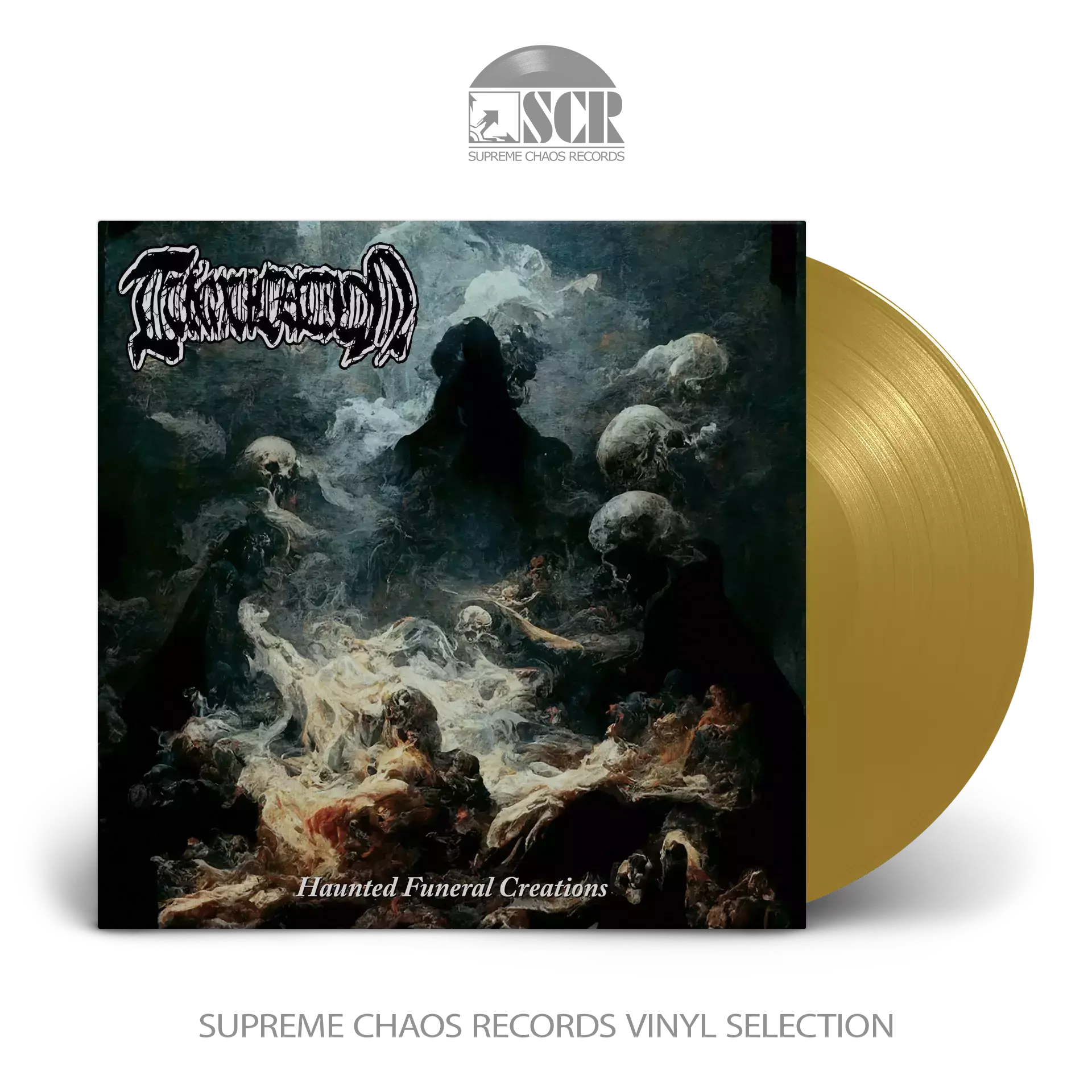 TUMULATION · Haunted Funeral Creations | GOLD LP TUMULATION · Haunted Funeral Creations | GOLD LP (Death Metal Vinyl)