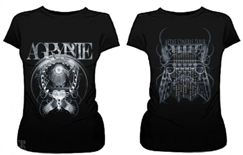 AGRYPNIE - Aetas Cineris Tour Girlie · GS-M (Black Metal Clothes)