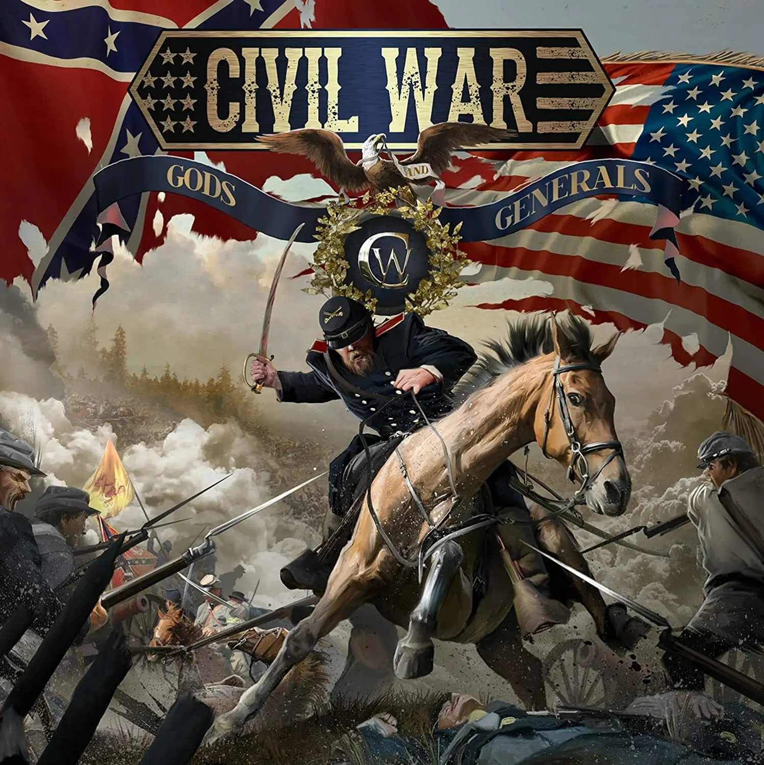 CIVIL WAR - Gods & Generals · CD (Power Metal CDs)