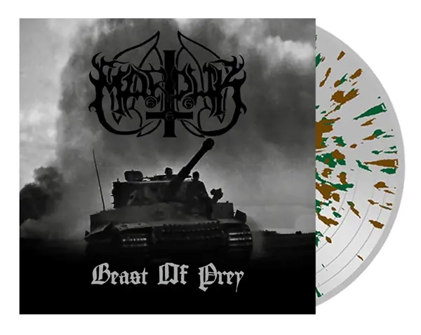 MARDUK - Beast Of Prey: Brutal Assault · CLEAR/BROWN/GREEN SPLATTER LP (Black Metal Vinyl)