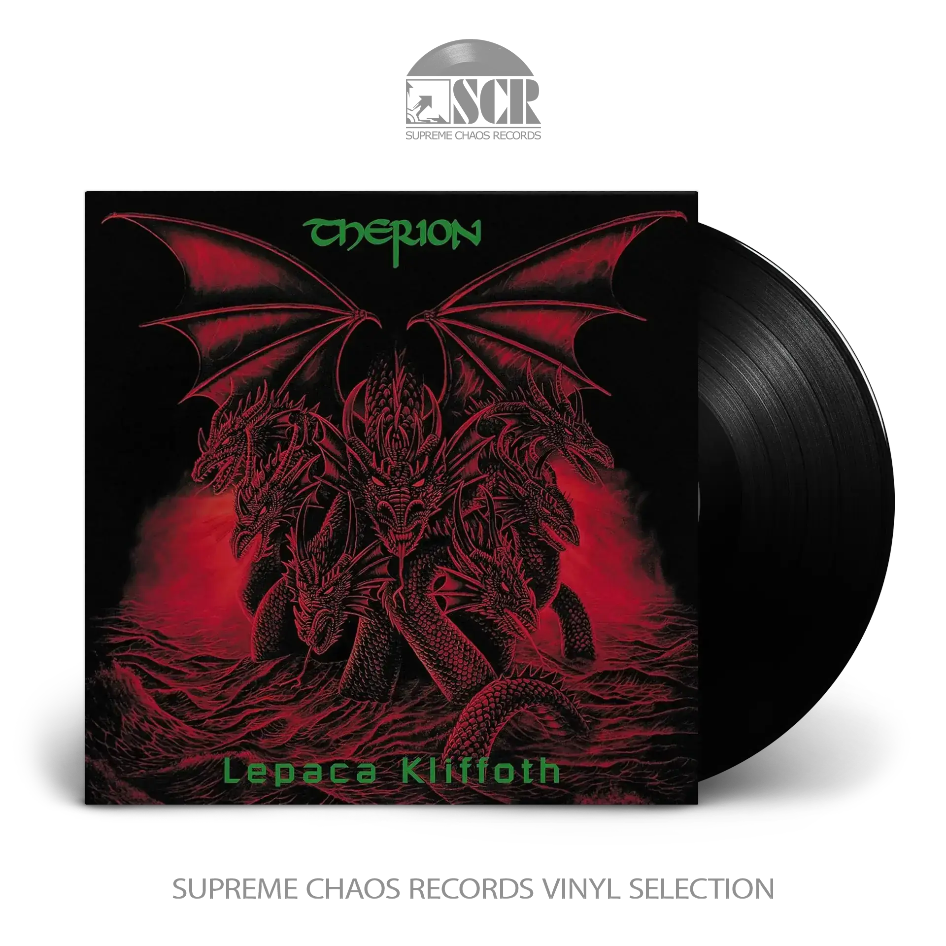 THERION - Lepaca Kliffoth · BLACK LP (Death Metal Vinyl)