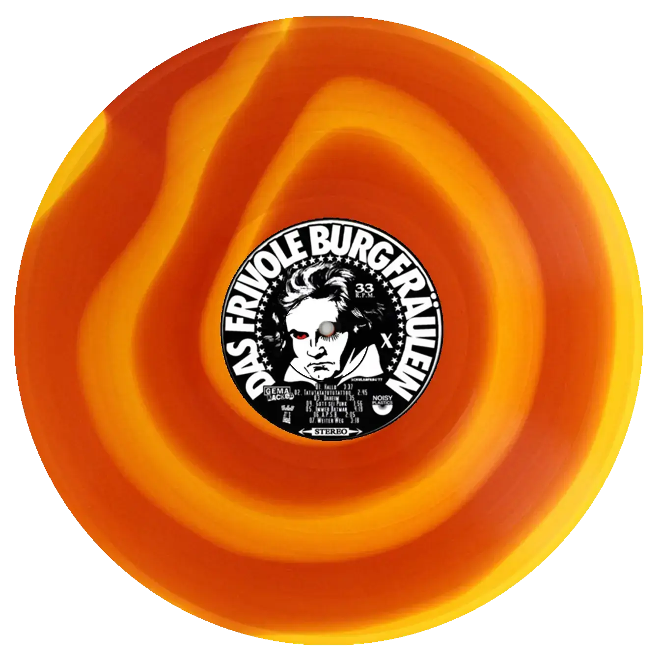 DAS FRIVOLE BURGFRÄULEIN · Kalsarikännit | LOLLIPOP LP (Fun Punk Vinyl) · Bild 2