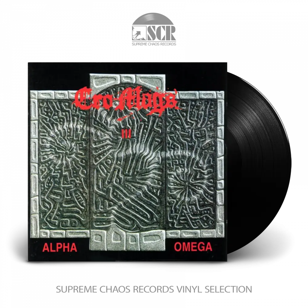CRO-MAGS · Alpha Omega | BLACK LP CRO-MAGS · Alpha Omega | BLACK LP (Hardcore/Thrash Metal Vinyl)