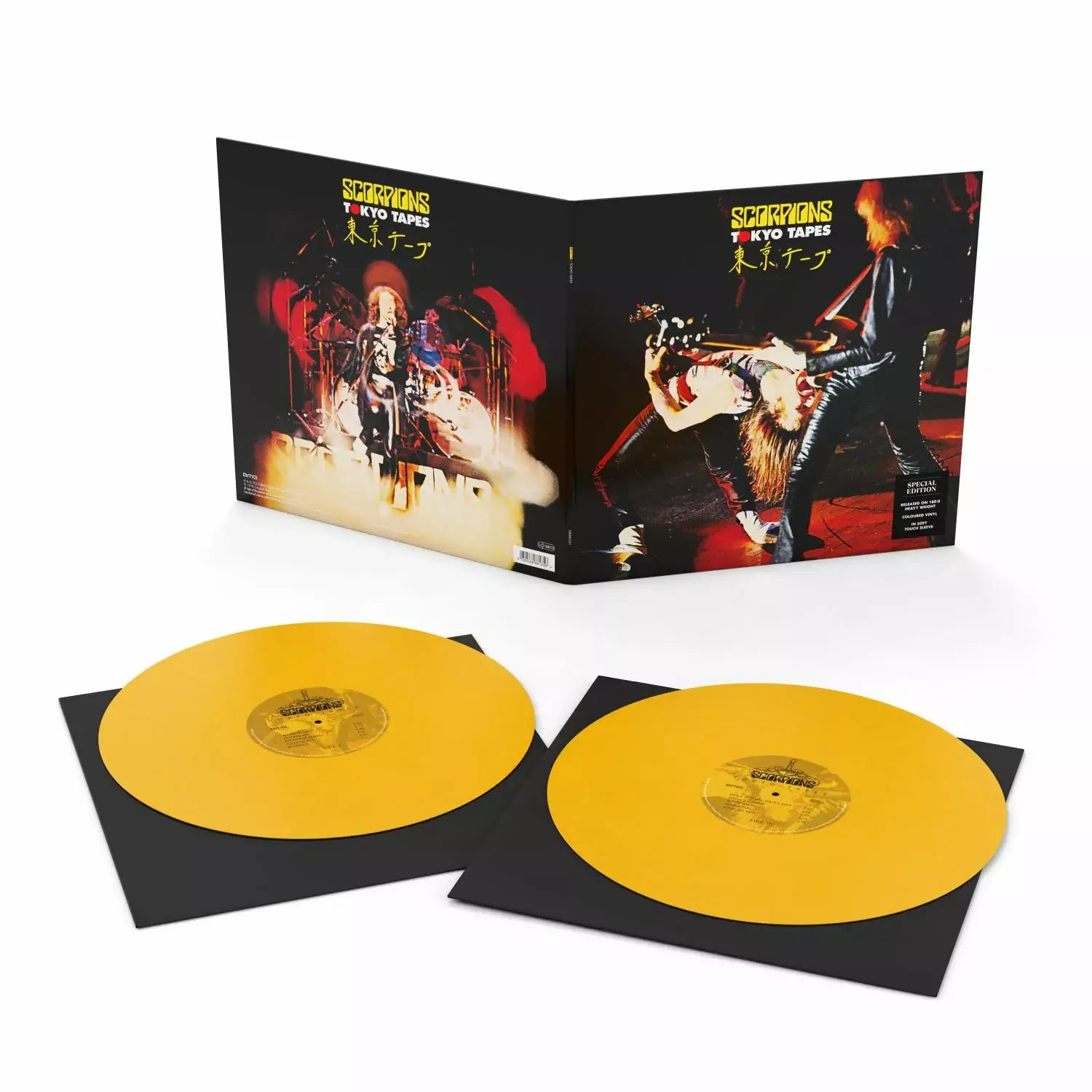 SCORPIONS · Tokyo Tapes | YELLOW DLP SCORPIONS · Tokyo Tapes | YELLOW DLP (Hard Rock Vinyl)