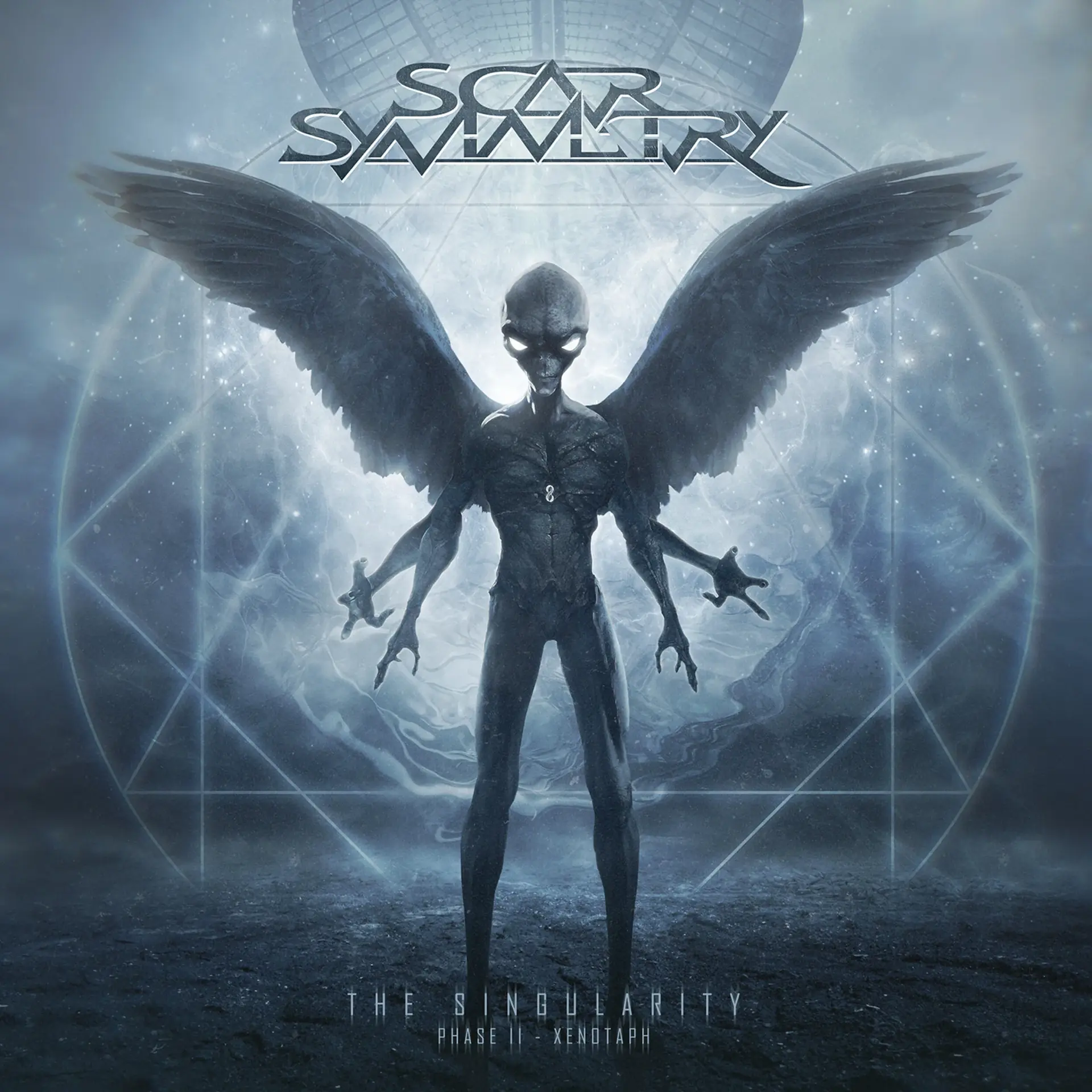 SCAR SYMMETRY · The Singularity Phase II - Xenotaph | CLEAR 2LP (Melodic Death Metal Vinyl) · Bild 1
