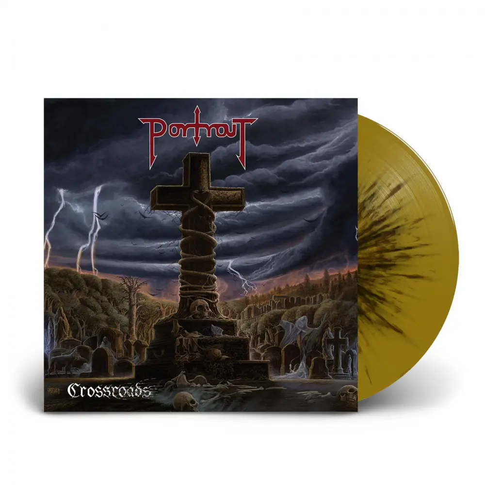 PORTRAIT - Crossroads · GOLD/BLACK LP (Heavy Metal Vinyl)