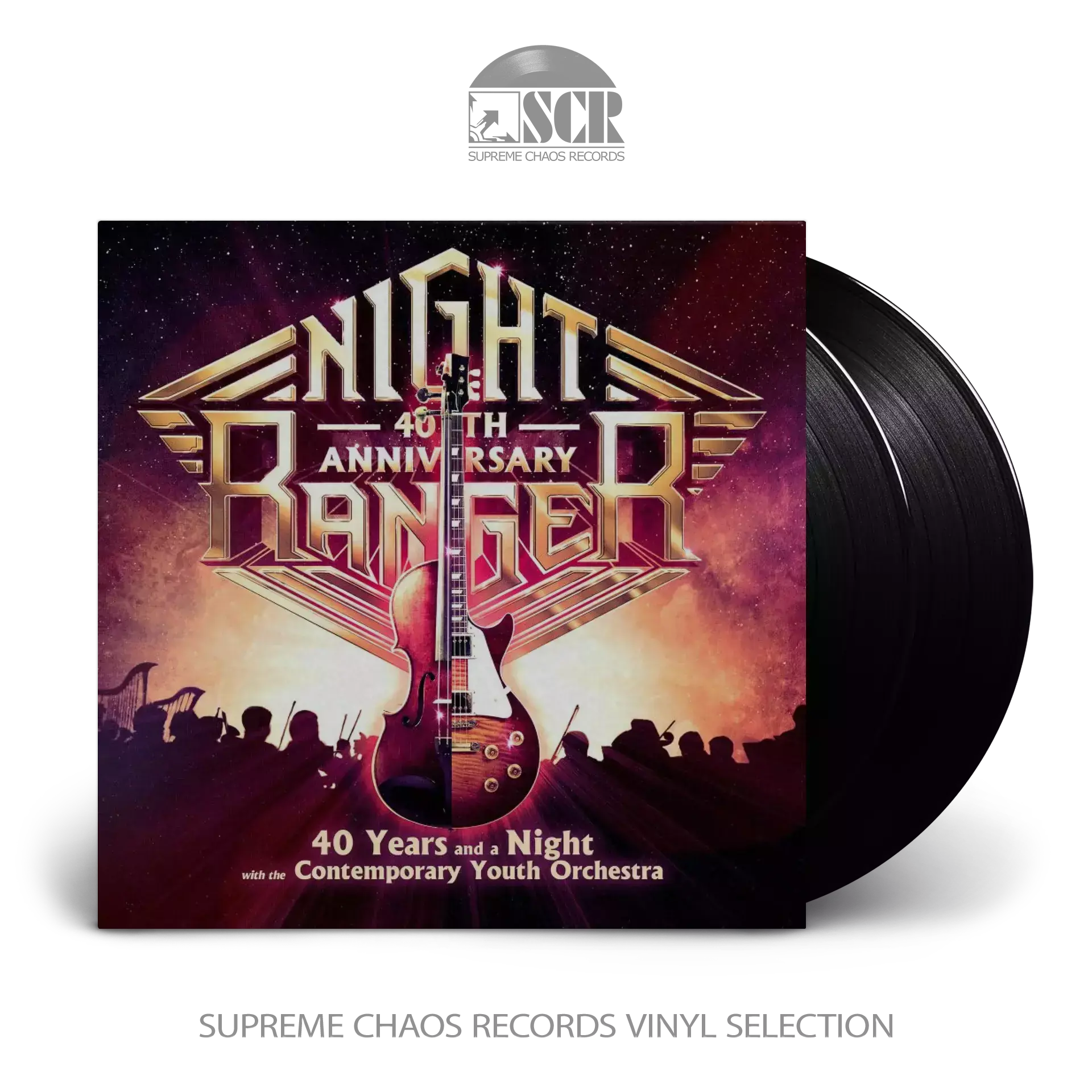 NIGHT RANGER · 40 Years And A Night With Cyo | BLACK DOUBLE VINYL (Hard Rock Vinyl)