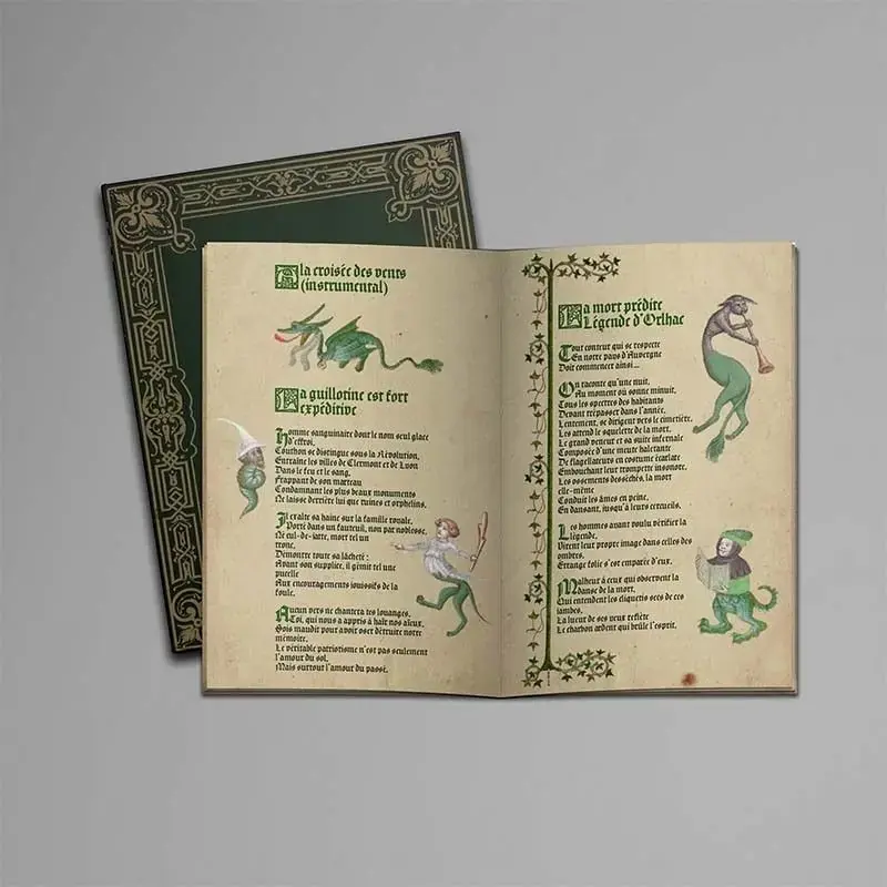 AORLHAC · À La Croisée Des Vents | A5 DIGIPAK CD (Black Metal CDs) · Bild 2