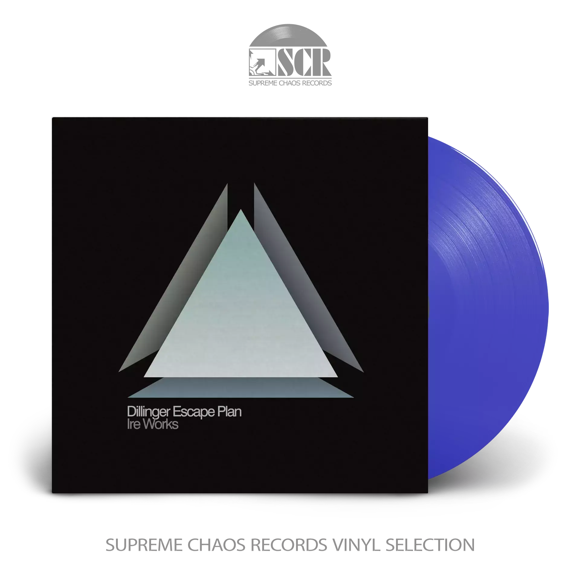 THE DILLINGER ESCAPE PLAN · Ire Works | TRANSPARENT BLUE LP THE DILLINGER ESCAPE PLAN · Ire Works | TRANSPARENT BLUE LP (Mathcore Vinyl)