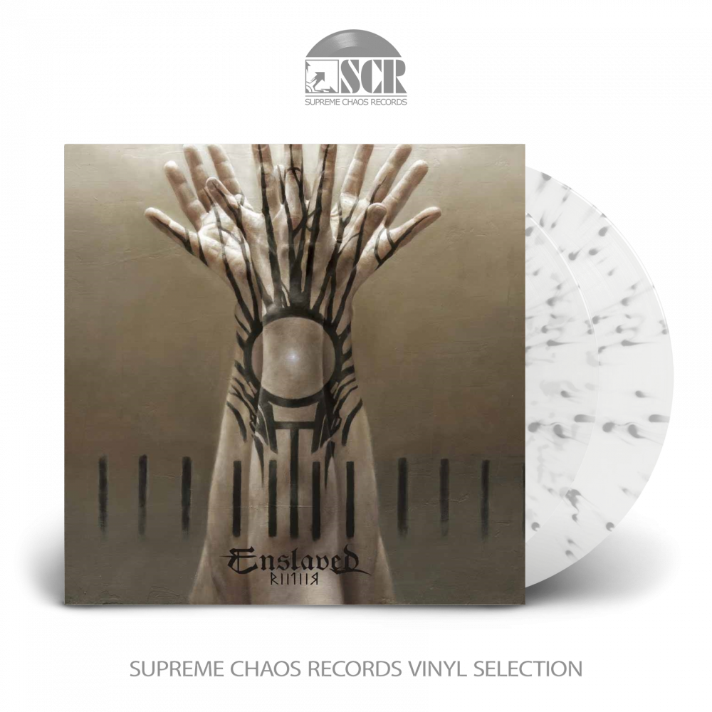 ENSLAVED - RIITIIR · CLEAR/WHITE/GREY DLP (Black Metal/Progressive Rock Vinyl)