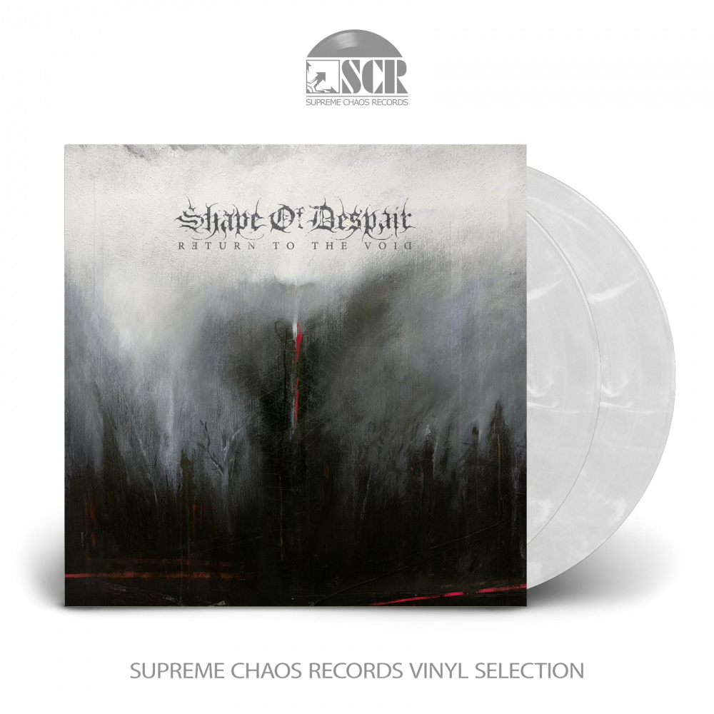 SHAPE OF DESPAIR · Return To The Void | WHITE/BLACK DLP (Doom Metal Vinyl)