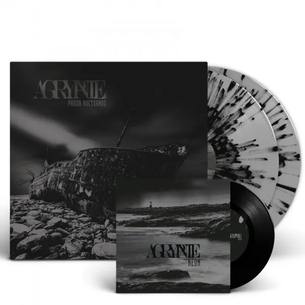 AGRYPNIE · Pavor Nocturnus | SCR GREY/BLACK SPLATTER 2LP+7" BUNDLE AGRYPNIE · Pavor Nocturnus | SCR GREY/BLACK SPLATTER 2LP+7" BUNDLE (Black Metal/Classical Vinyl)