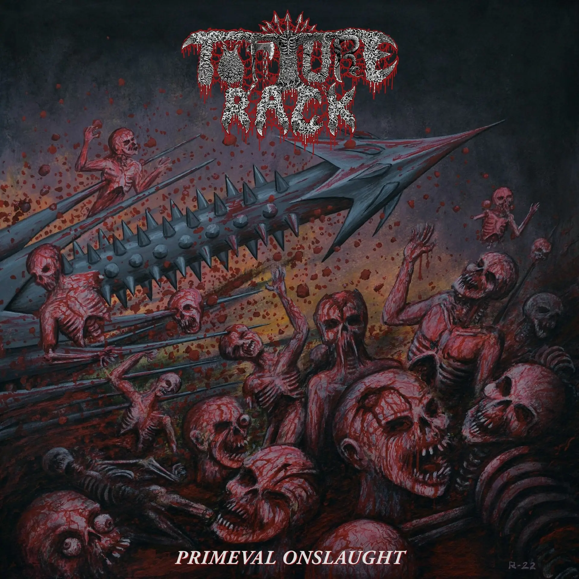 TORTURE RACK · Primeval Onslaught | BLACK LP · Bild 1 TORTURE RACK · Primeval Onslaught | BLACK LP (Death Metal Vinyl) · Bild 1