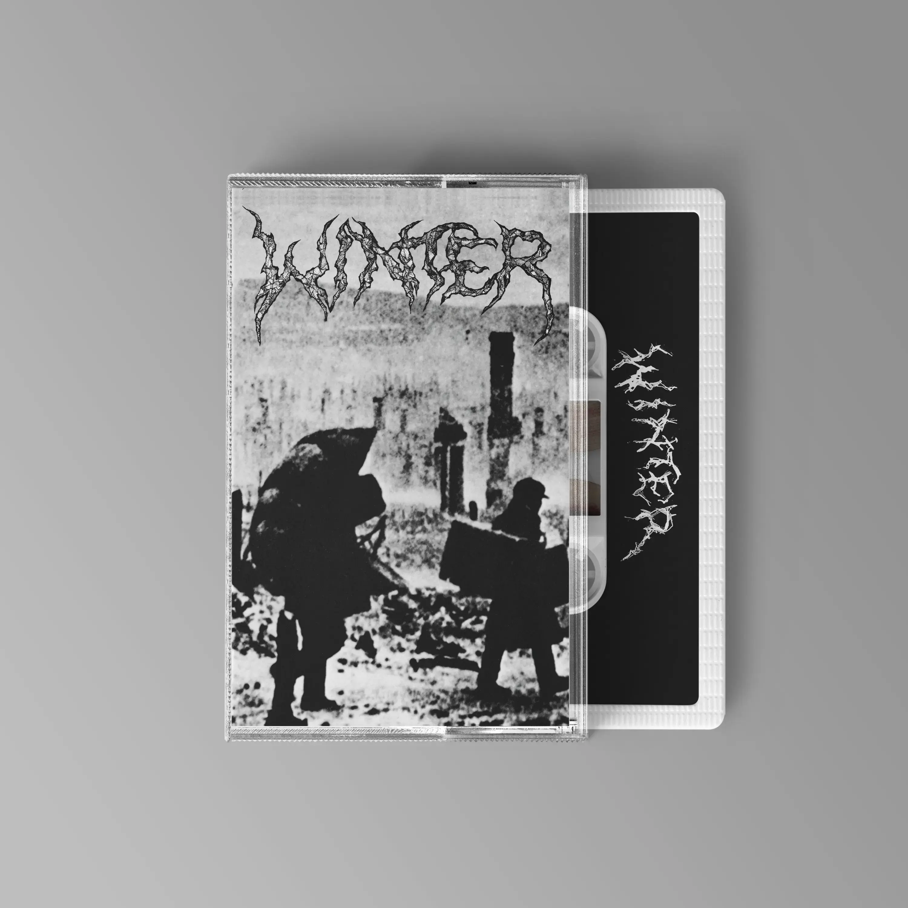 WINTER · Into Darkness | WHITE TAPE WINTER · Into Darkness | WHITE TAPE (Doom Metal Tapes)