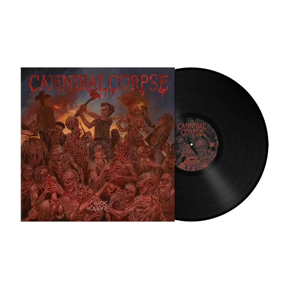 CANNIBAL CORPSE · Chaos Horrific | BLACK LP CANNIBAL CORPSE · Chaos Horrific | BLACK LP (Death Metal Vinyl)