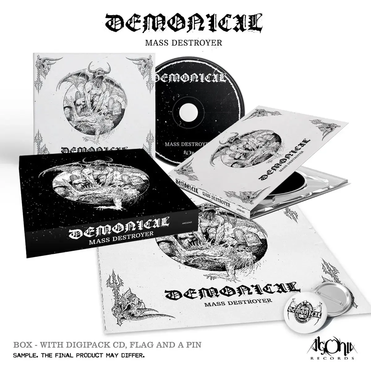 DEMONICAL - Mass Destroyer · CD BOXSET DEMONICAL - Mass Destroyer · CD BOXSET (Death Metal CDs)