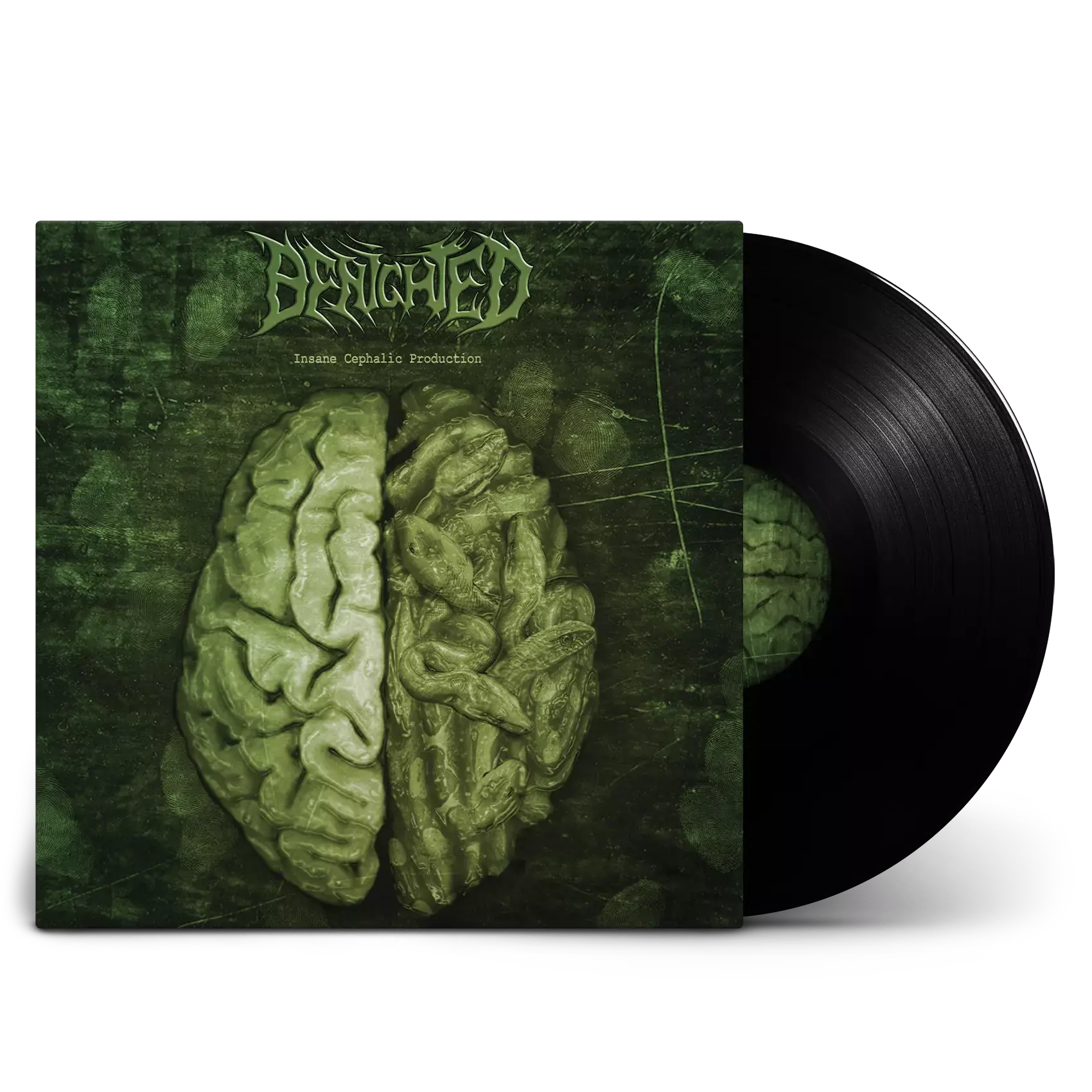 BENIGHTED - Insane Cephalic Production · BLACK LP BENIGHTED - Insane Cephalic Production · BLACK LP (Death Metal/Grindcore Vinyl)