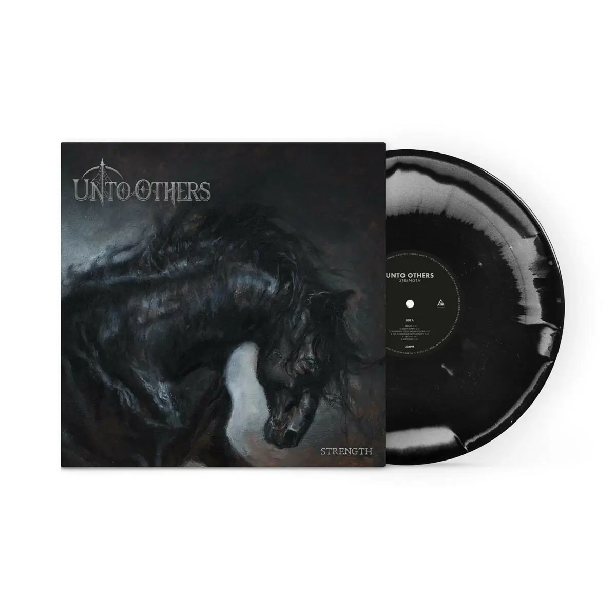 UNTO OTHERS · Strength | SILVER/BLACK LP UNTO OTHERS · Strength | SILVER/BLACK LP (Gothic Rock Vinyl)