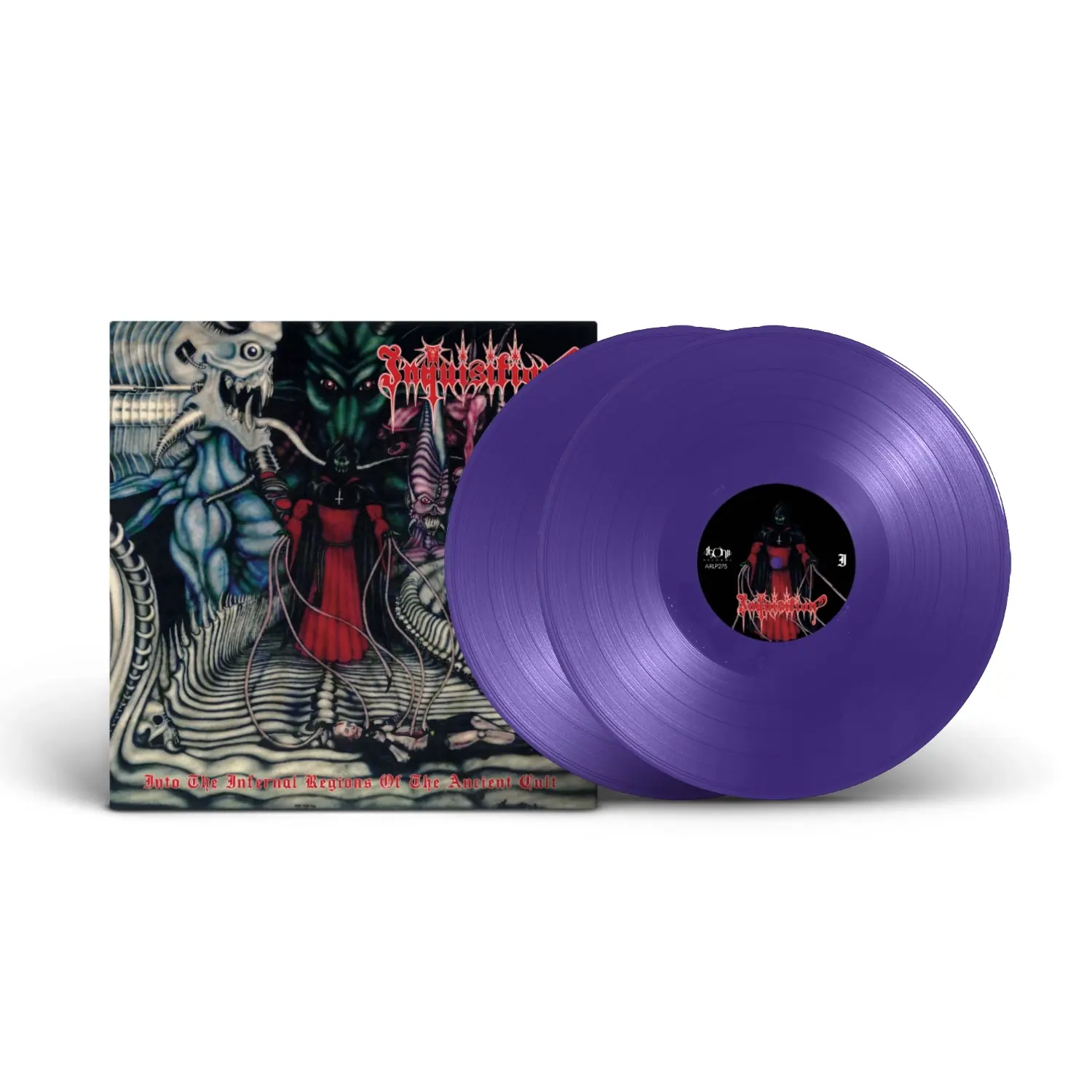INQUISITION - Into The Infernal Regions Of The Ancient Cult (Remastered) · PURPLE 2LP INQUISITION - Into The Infernal Regions Of The Ancient Cult (Remastered) · PURPLE 2LP (Black Metal Vinyl)