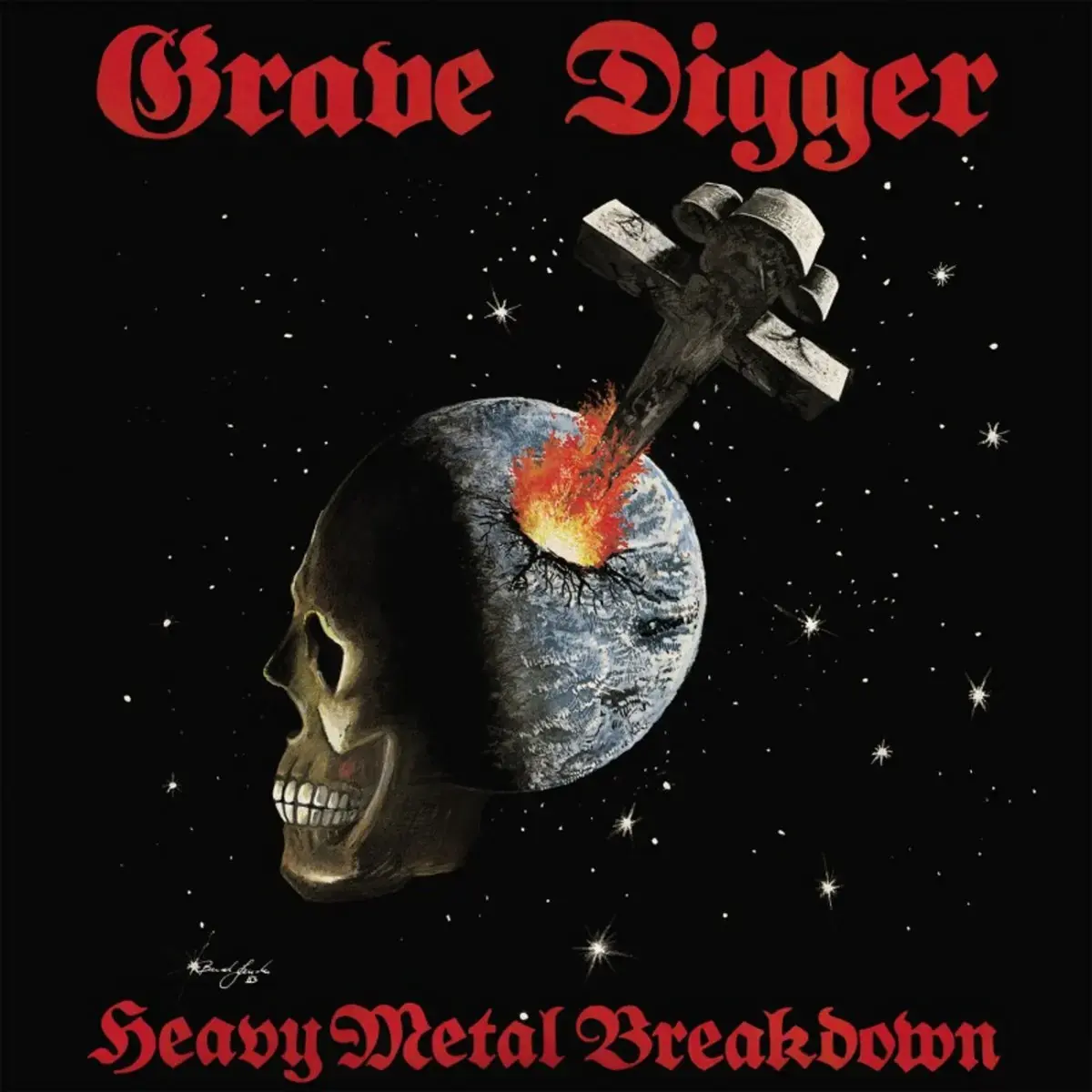 GRAVE DIGGER · Heavy Metal Breakdown | DIGIPACK CD (Heavy Metal CDs)
