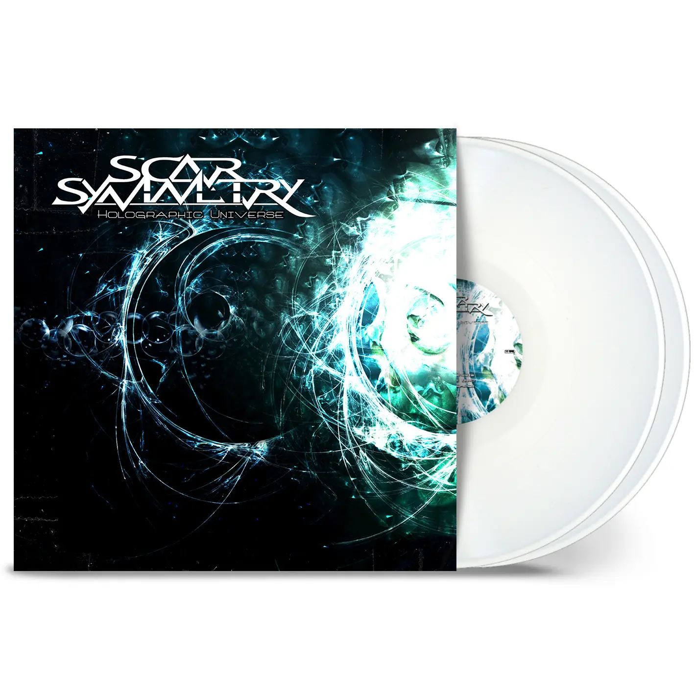 SCAR SYMMETRY · Holographic Universe | WHITE DLP (Melodic Death Metal Vinyl)