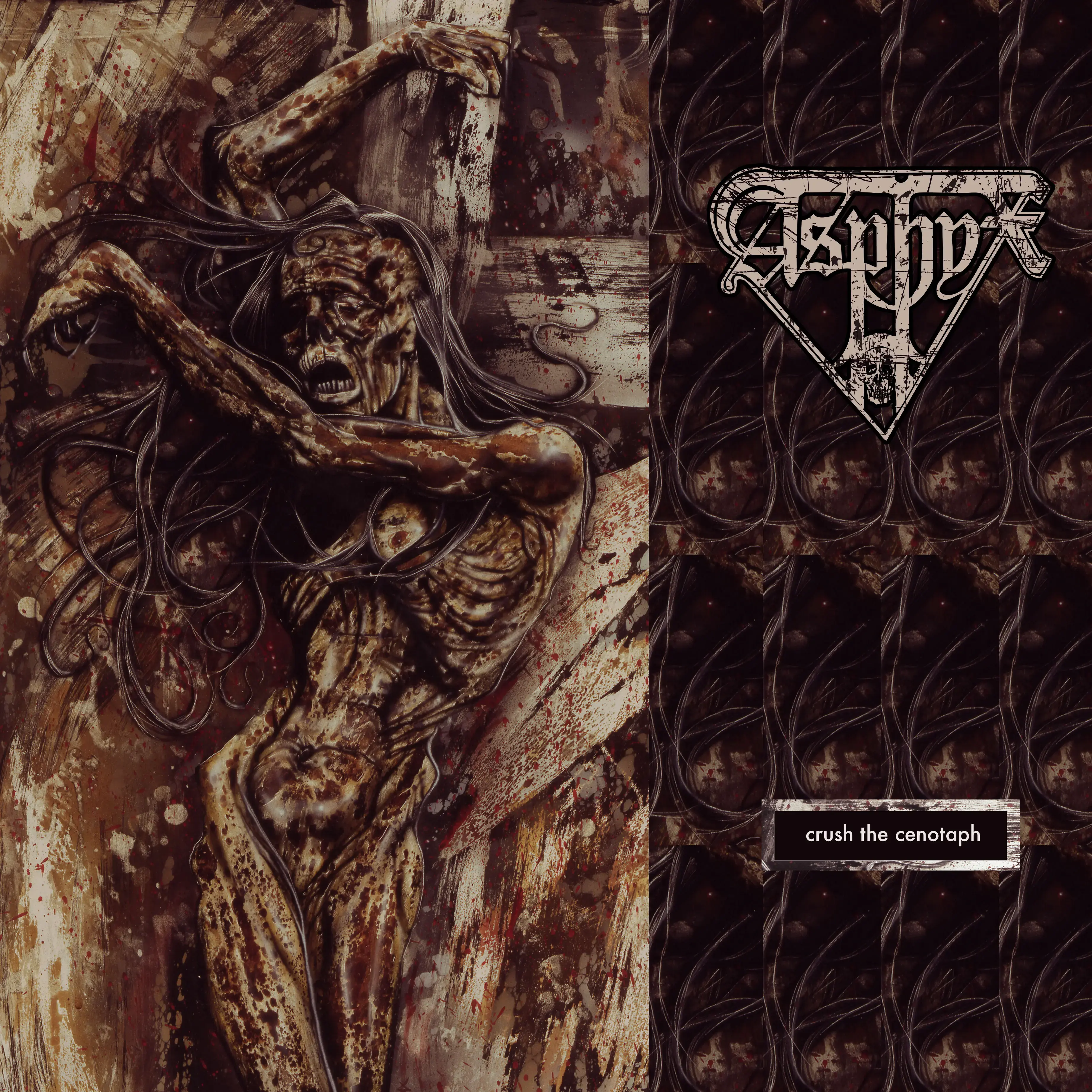 ASPHYX · Crush The Cenotaph | GOLD LP · Bild 1 ASPHYX · Crush The Cenotaph | GOLD LP (Death Metal Vinyl) · Bild 1