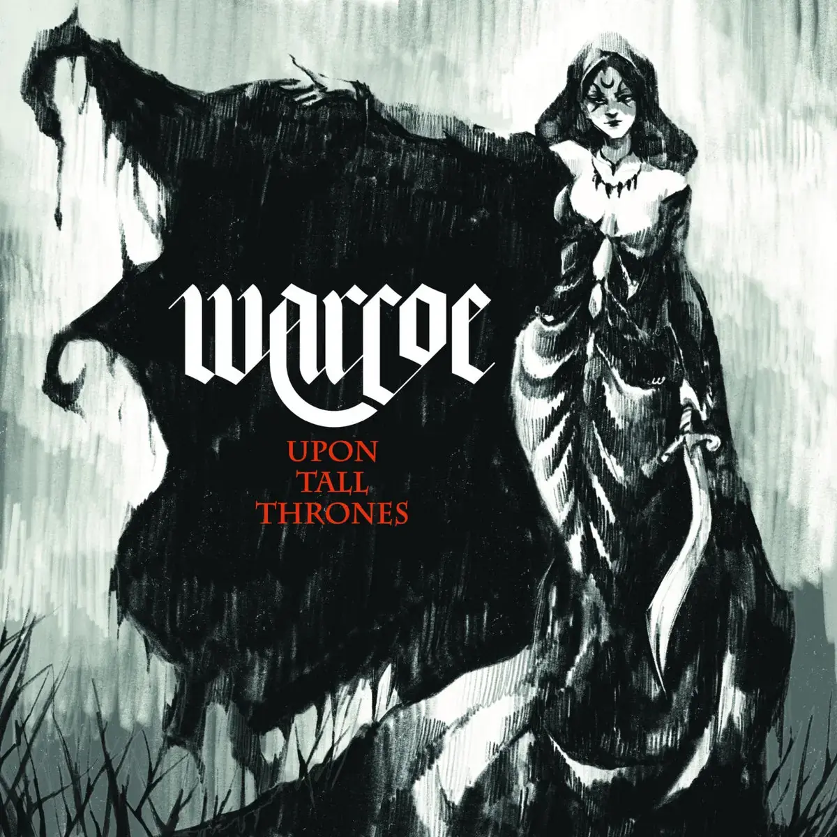 WARCOE · Upon Tall Thrones | LAVENDER MARBLED LP · Bild 1 WARCOE · Upon Tall Thrones | LAVENDER MARBLED LP (Doom Metal/Stoner Metal Vinyl) · Bild 1